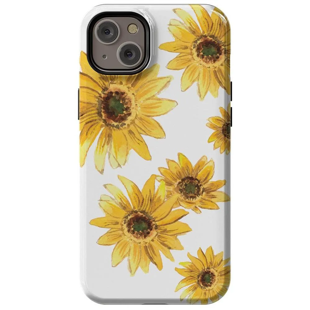 Top Rated Golden Garden | Yellow Sunflower Floral Case  Stylish & Comfortable