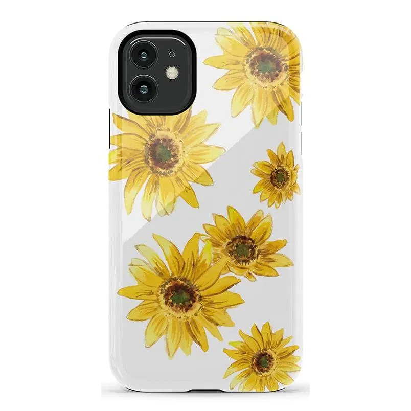 Top Rated Golden Garden | Yellow Sunflower Floral Case  Stylish & Comfortable