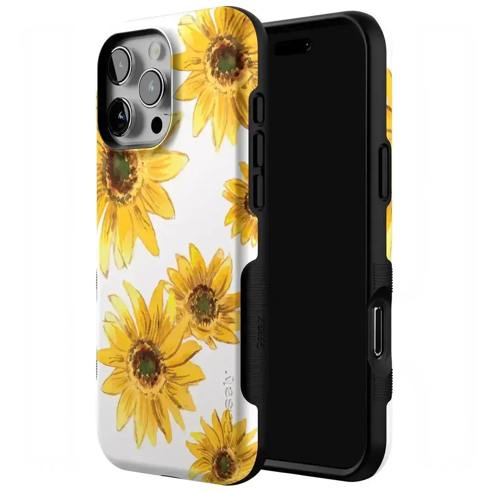 Top Rated Golden Garden | Yellow Sunflower Floral Case  Stylish & Comfortable