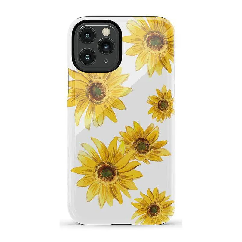 Top Rated Golden Garden | Yellow Sunflower Floral Case  Stylish & Comfortable