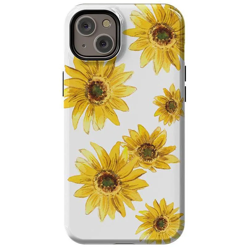 Top Rated Golden Garden | Yellow Sunflower Floral Case  Stylish & Comfortable