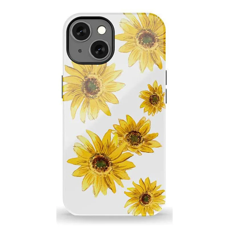 Top Rated Golden Garden | Yellow Sunflower Floral Case  Stylish & Comfortable