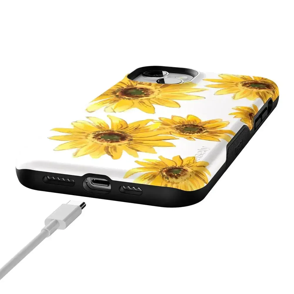 Top Rated Golden Garden | Yellow Sunflower Floral Case  Stylish & Comfortable