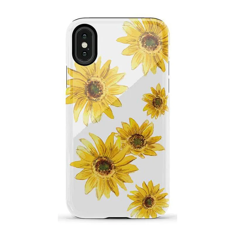 Top Rated Golden Garden | Yellow Sunflower Floral Case  Stylish & Comfortable