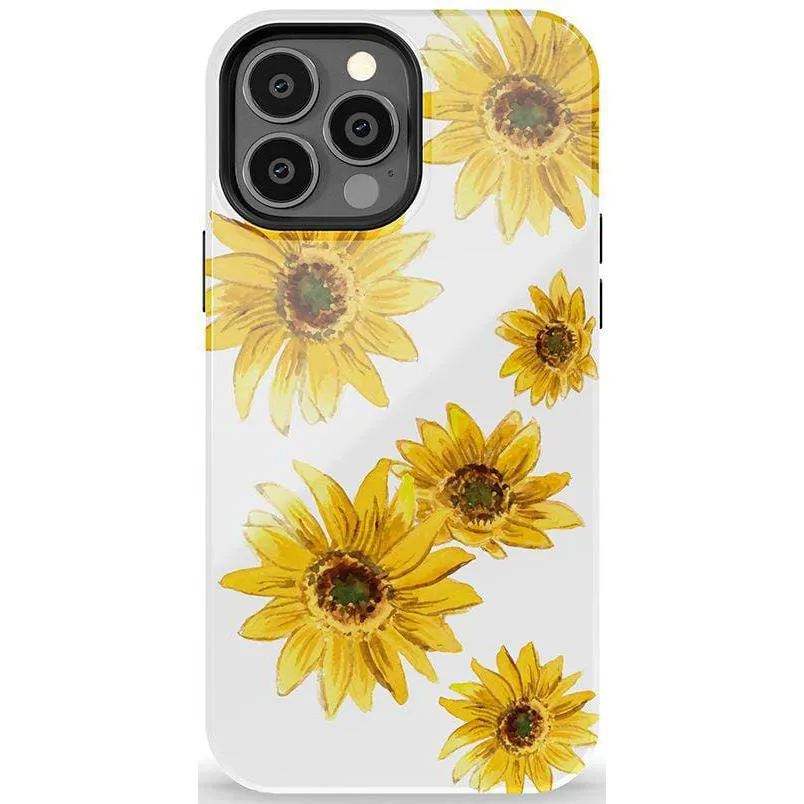 Top Rated Golden Garden | Yellow Sunflower Floral Case  Stylish & Comfortable
