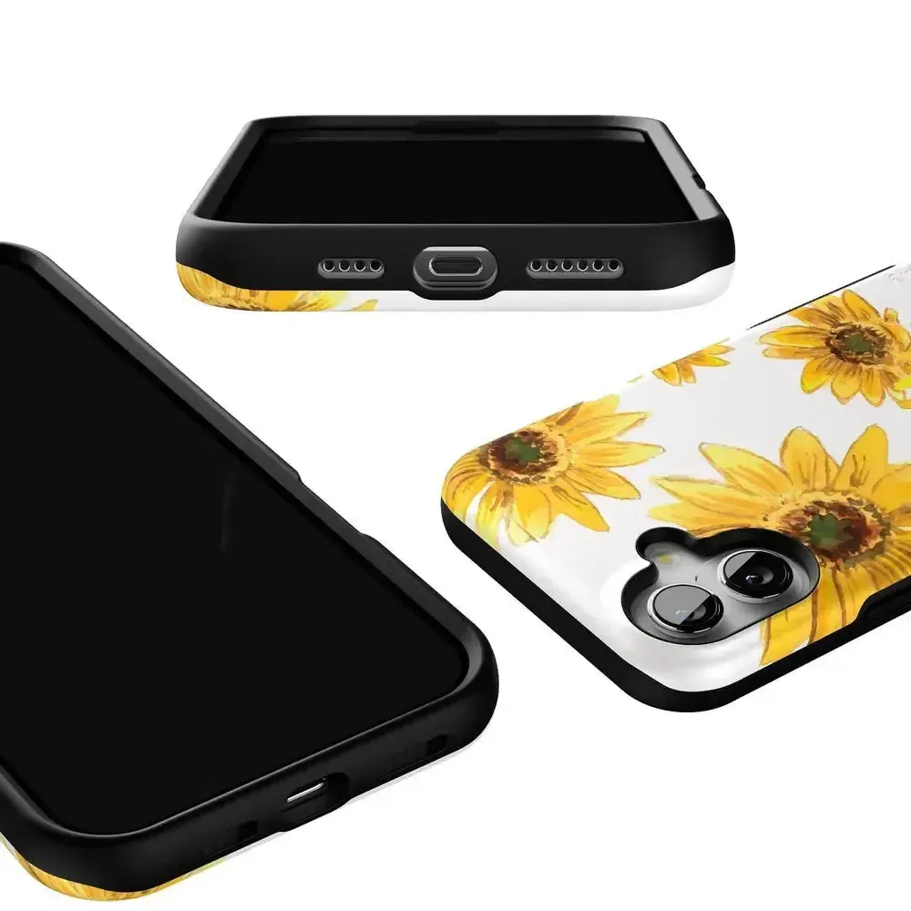 Top Rated Golden Garden | Yellow Sunflower Floral Case  Stylish & Comfortable