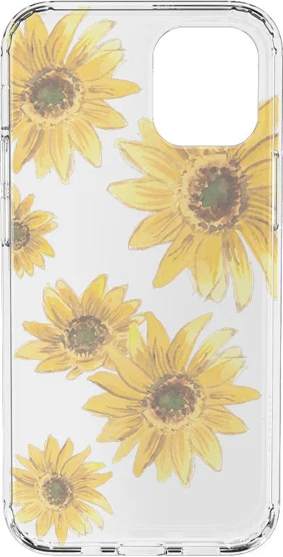Top Rated Golden Garden | Yellow Sunflower Floral Case  Stylish & Comfortable