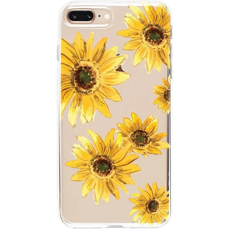 Top Rated Golden Garden | Yellow Sunflower Floral Case  Stylish & Comfortable