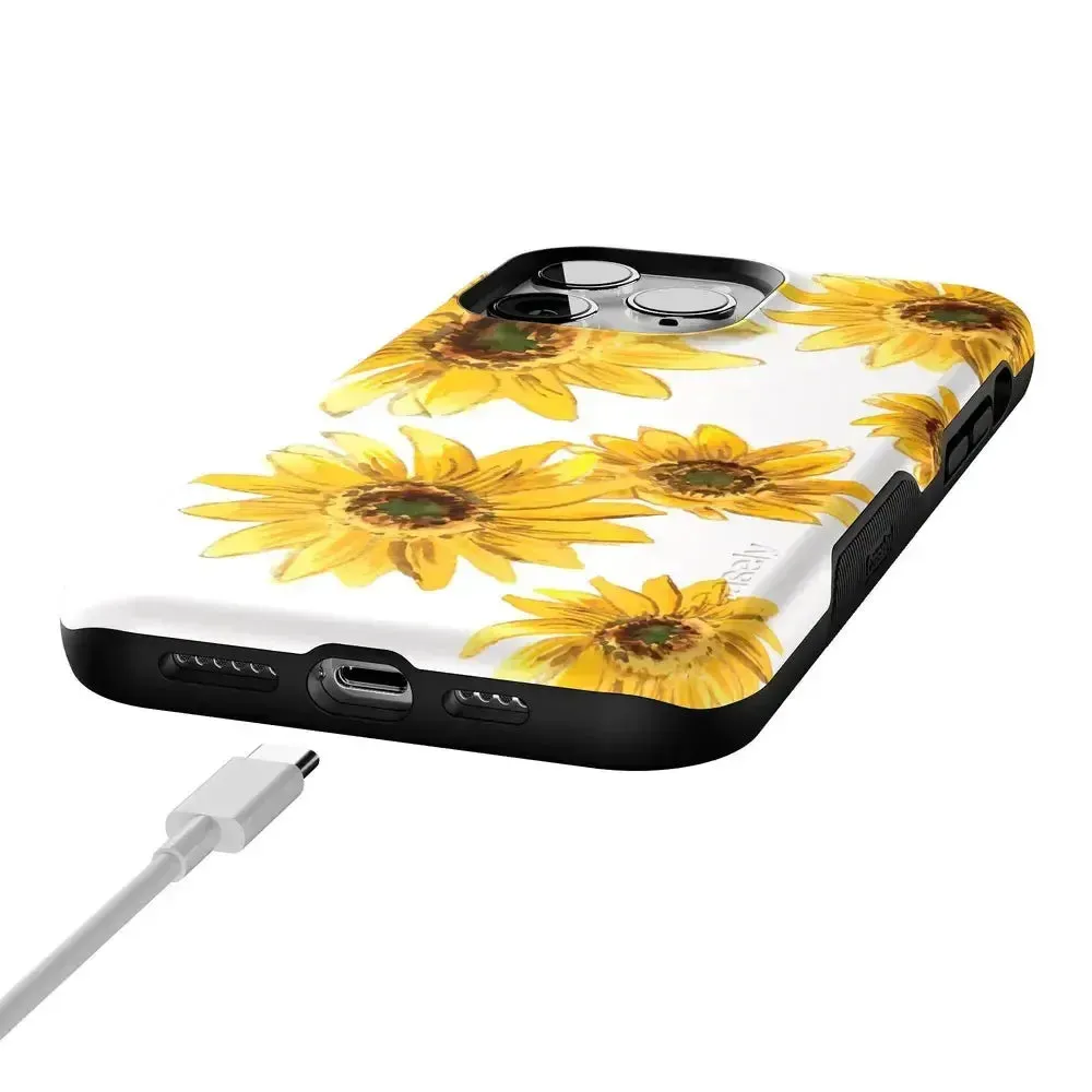 Top Rated Golden Garden | Yellow Sunflower Floral Case  Stylish & Comfortable