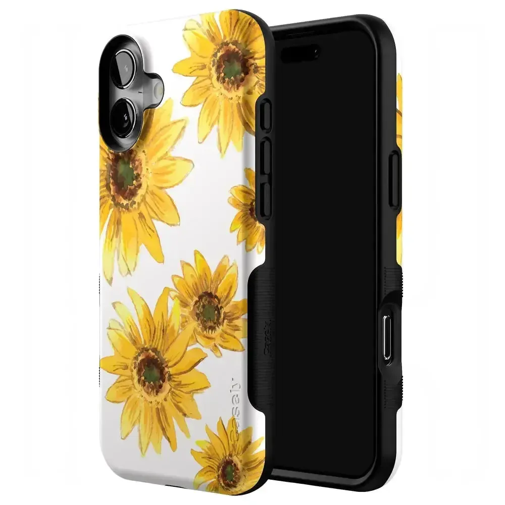 Top Rated Golden Garden | Yellow Sunflower Floral Case  Stylish & Comfortable