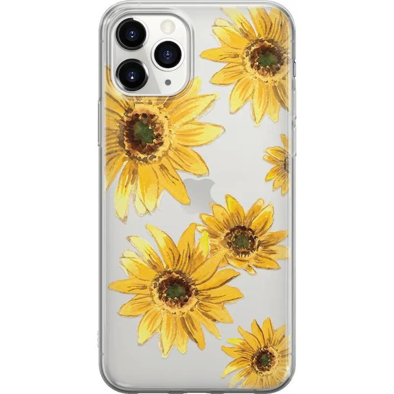 Top Rated Golden Garden | Yellow Sunflower Floral Case  Stylish & Comfortable