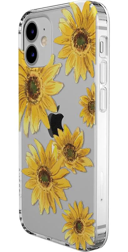 Top Rated Golden Garden | Yellow Sunflower Floral Case  Stylish & Comfortable