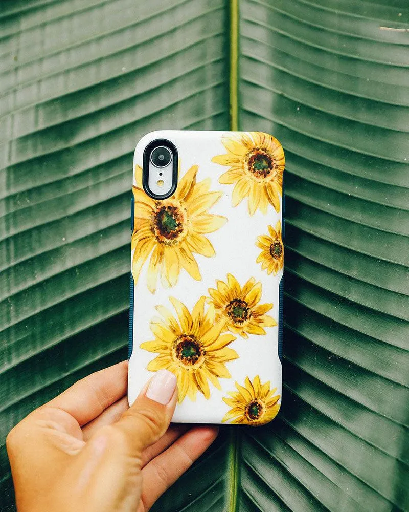 Top Rated Golden Garden | Yellow Sunflower Floral Case  Stylish & Comfortable