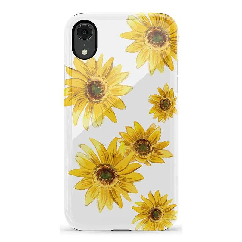 Top Rated Golden Garden | Yellow Sunflower Floral Case  Stylish & Comfortable