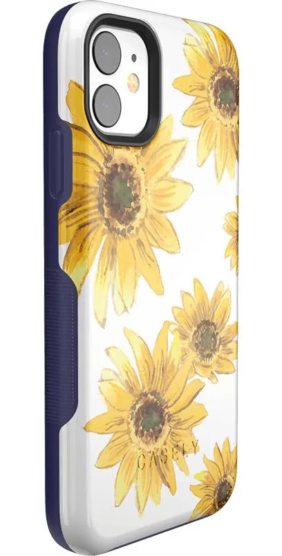 Top Rated Golden Garden | Yellow Sunflower Floral Case  Stylish & Comfortable