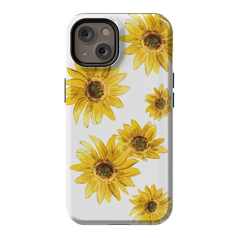 Top Rated Golden Garden | Yellow Sunflower Floral Case  Stylish & Comfortable