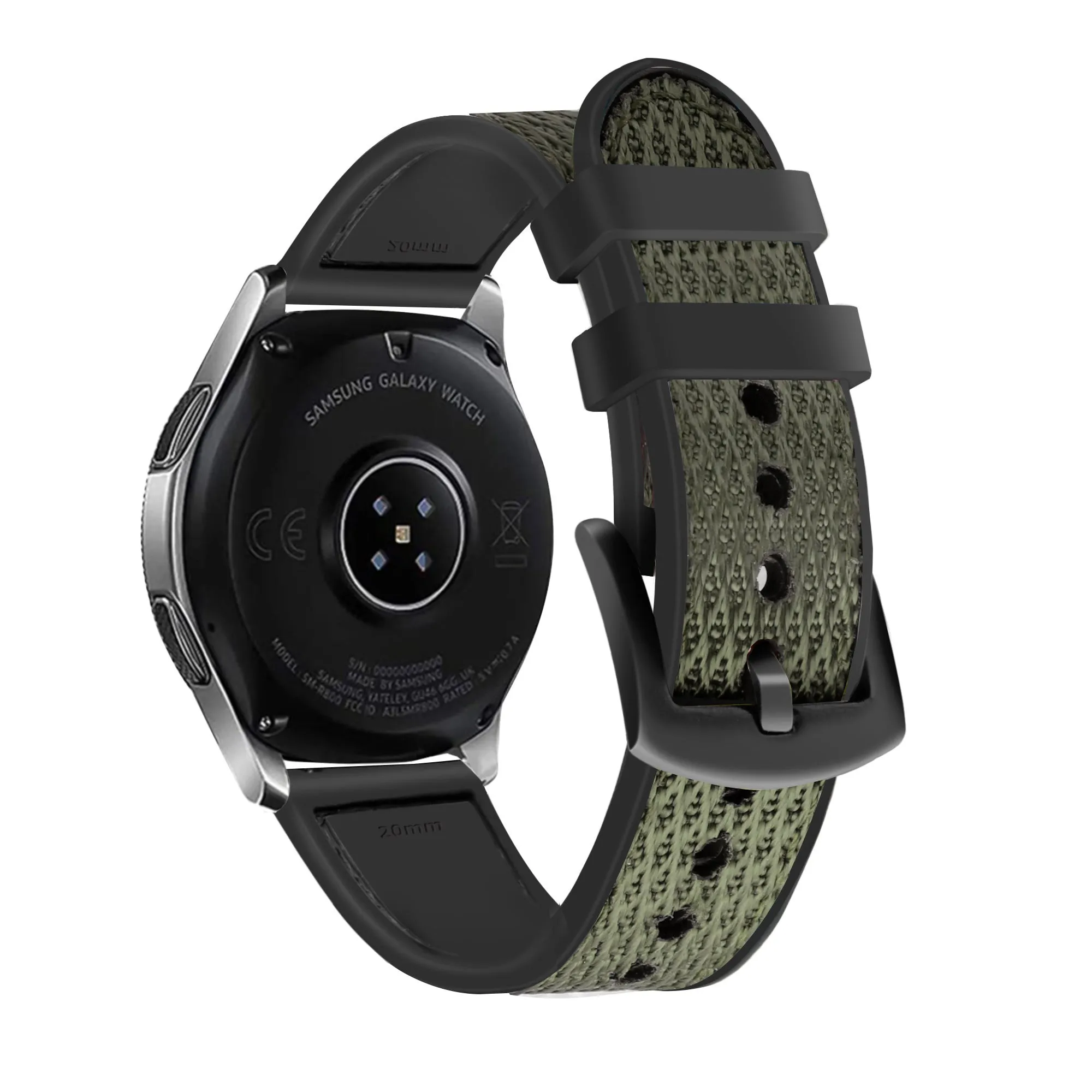 Top Rated Huawei Watch 3 (Pro) Hybrid Nylon Strap (Green)  Last Chance!