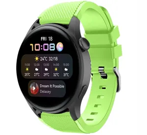 Top Rated Huawei Watch 3 (Pro) Silicone Strap with Buckle (Light Green)  Limited Availability!