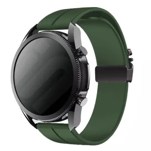 Top Rated Huawei Watch 5 - 46mm Silicone Strap with P-Buckle (Green)  Going Fast!