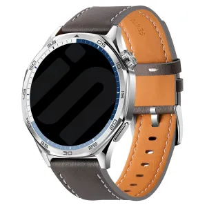 Top Rated Huawei Watch Ultimate 'One Push' Leather Strap (Grey)  Almost Gone!