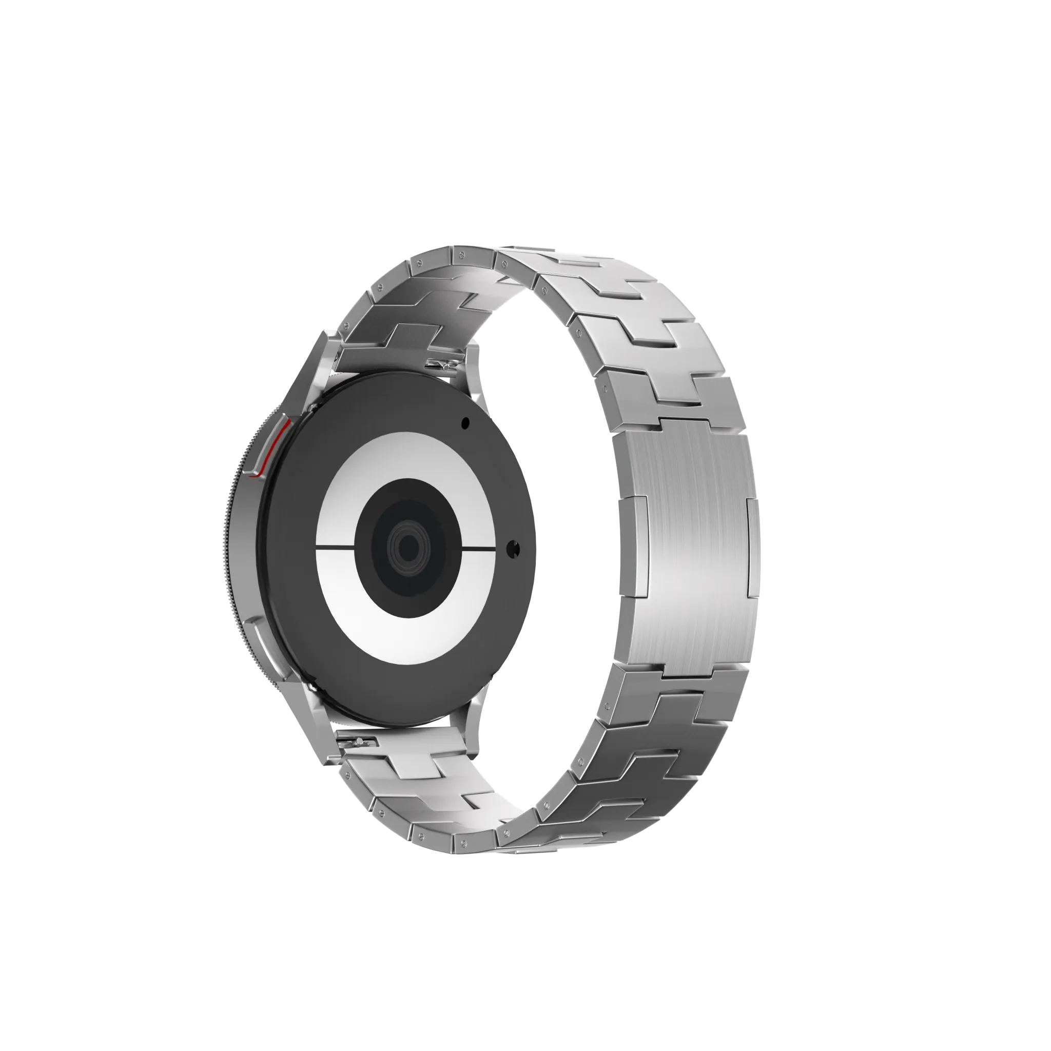 Top Rated Huawei Watch Ultimate Titanium Grain Band (Flat Buckle) (Silver)  Limited Release!