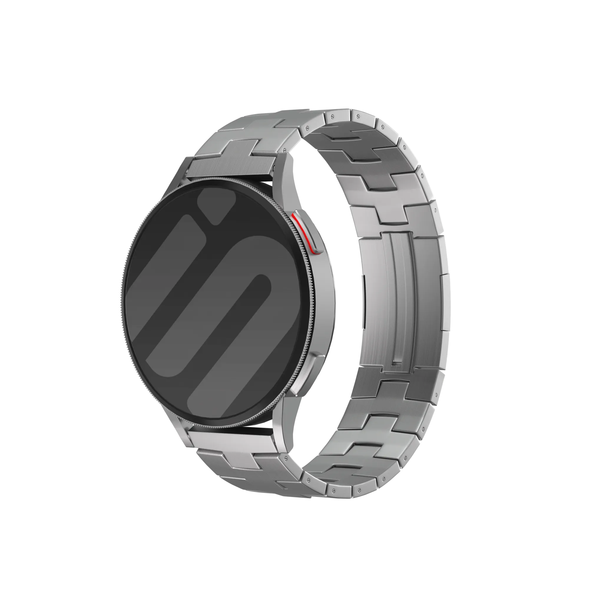 Top Rated Huawei Watch Ultimate Titanium Grain Band (Flat Buckle) (Silver)  Limited Release!