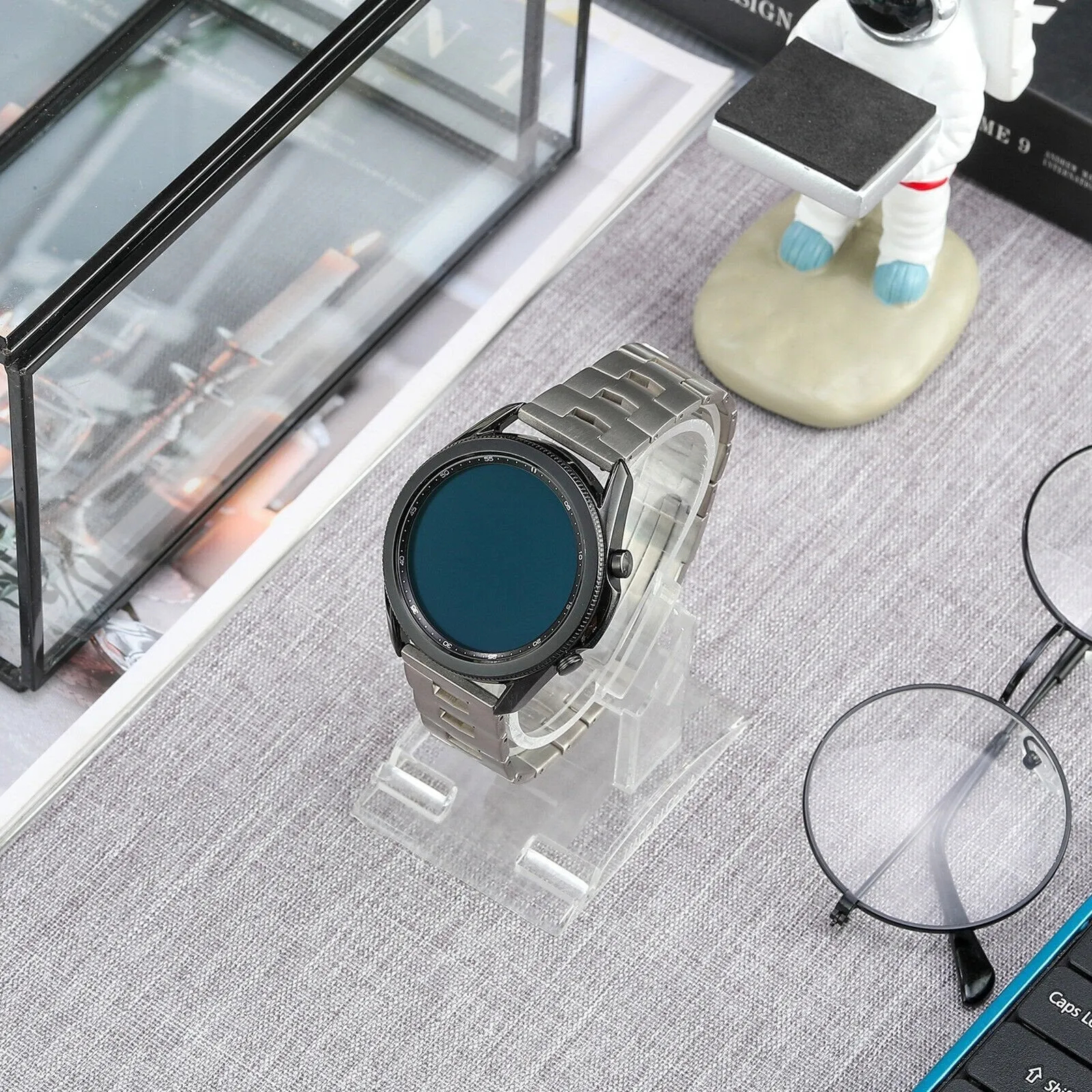 Top Rated Huawei Watch Ultimate Titanium Grain Band (Flat Buckle) (Silver)  Limited Release!