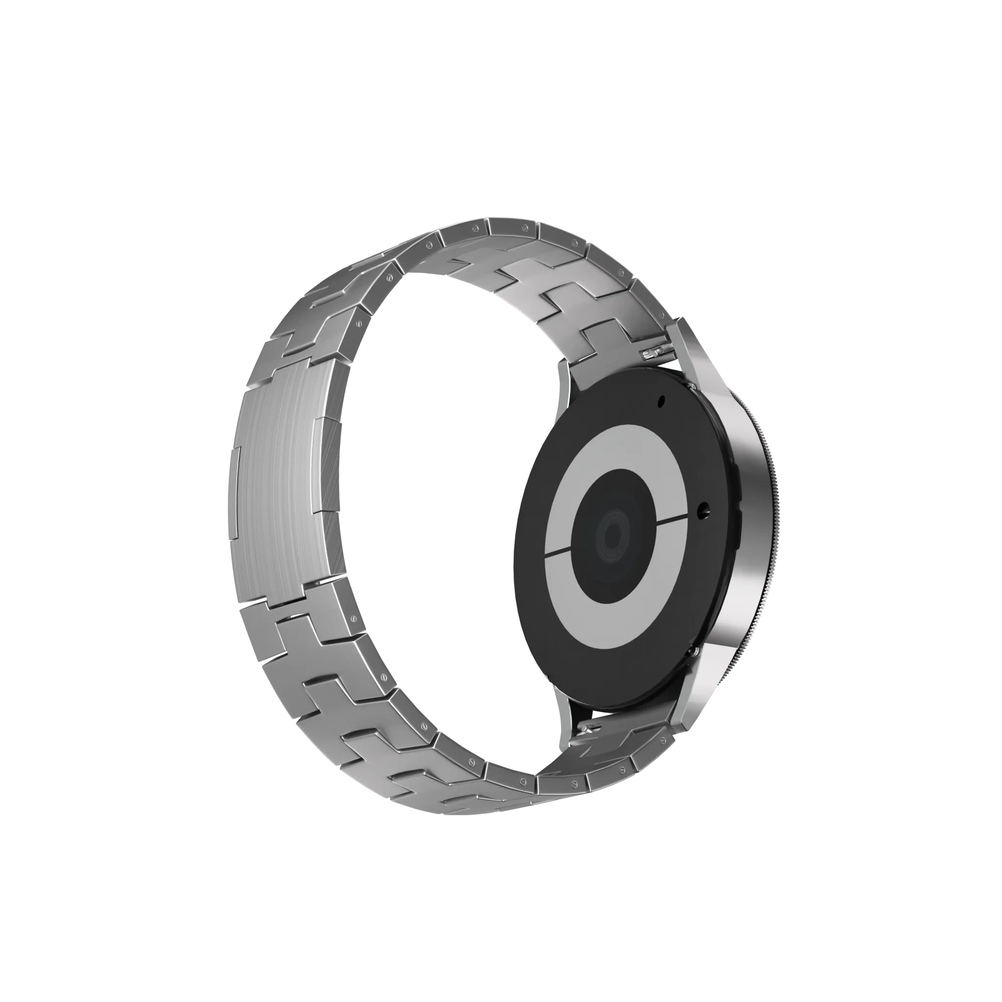 Top Rated Huawei Watch Ultimate Titanium Grain Band (Flat Buckle) (Silver)  Limited Release!