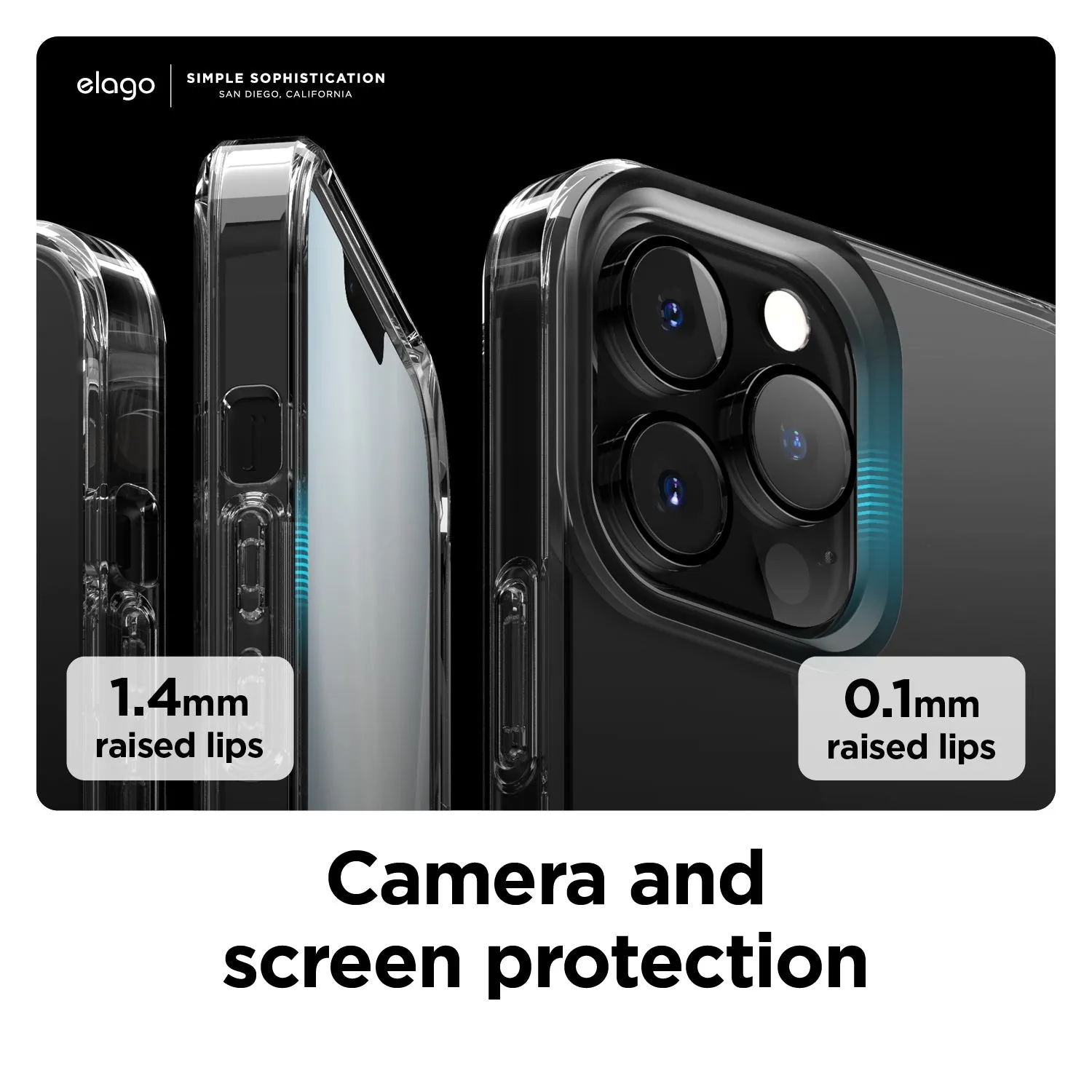 Top Rated Hybrid Clear Case for iPhone 13 Pro Max  Ends Soon!