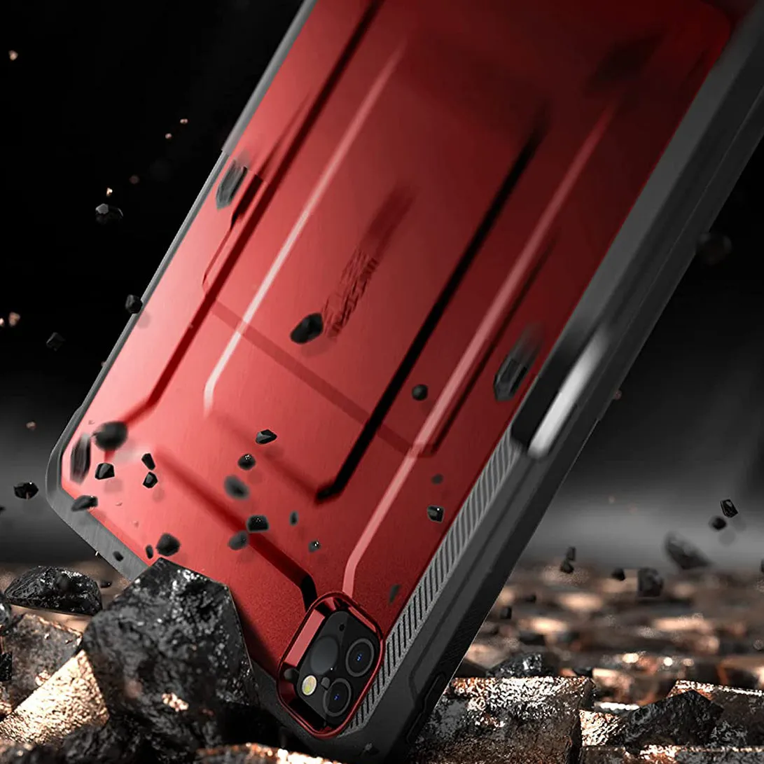 Top Rated iPad Pro 11 Inch (2021) Unicorn Beetle Pro Rugged Case-Metallic Red  Today Only!