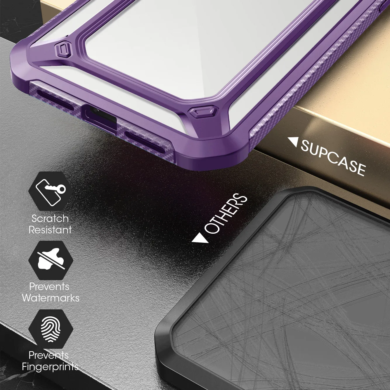 Top Rated iPhone 12 Pro Max 6.7 inch Unicorn Beetle Exo with Screen Protector Clear Case-Purple  Limited Release!