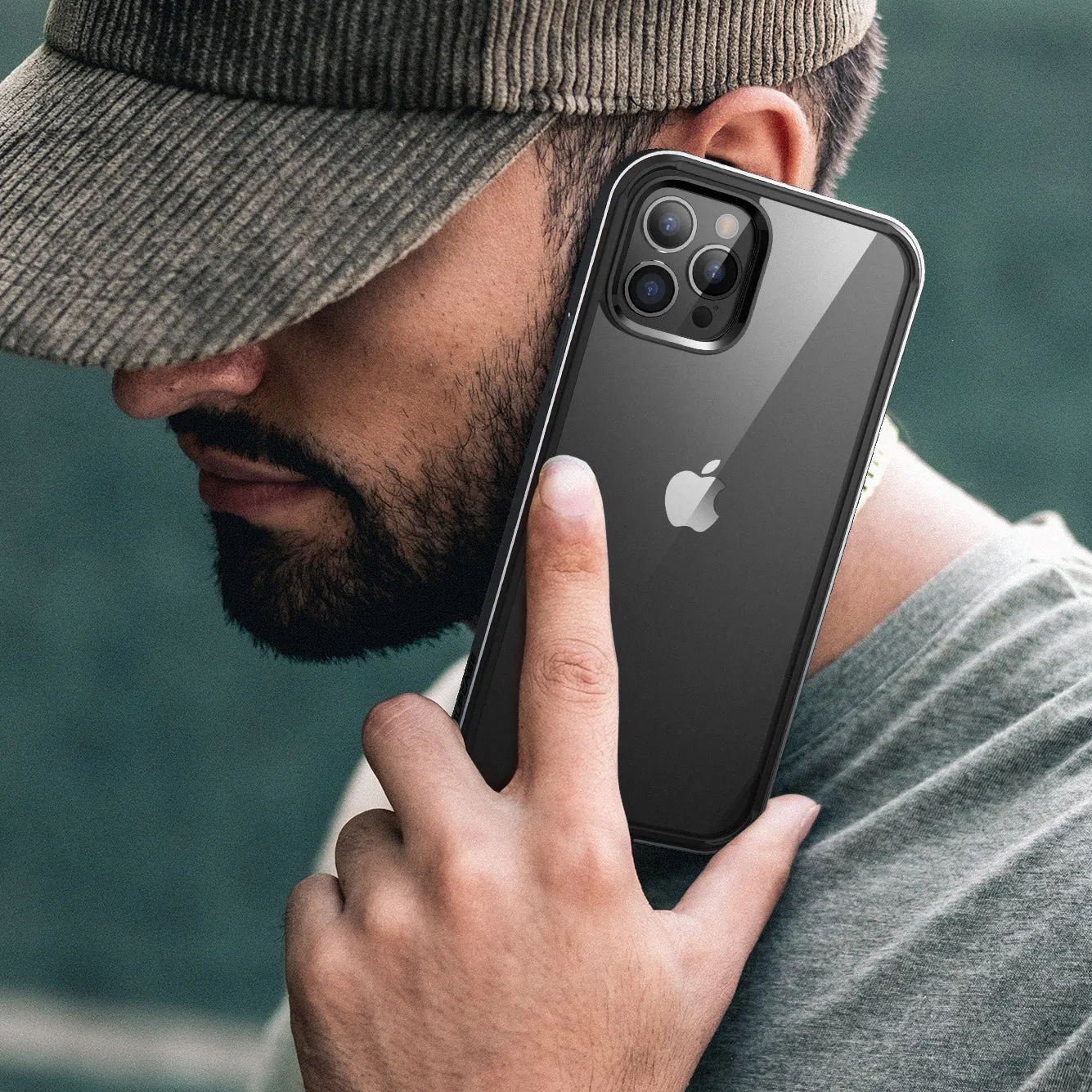 Top Rated iPhone 13 Pro Max 6.7 inch Unicorn Beetle Edge with Screen Protector Clear Case-Black  Limited Release!