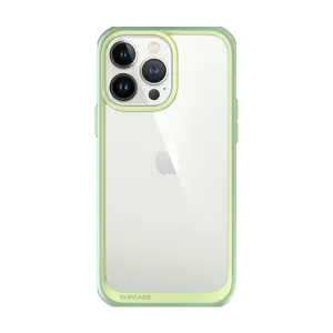 Top Rated iPhone 13 Pro Max 6.7 inch Unicorn Beetle Style Slim Clear Case-Mint Green  Limited Stock!