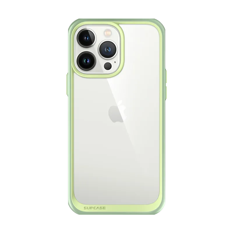 Top Rated iPhone 13 Pro Max 6.7 inch Unicorn Beetle Style Slim Clear Case-Mint Green  Limited Stock!