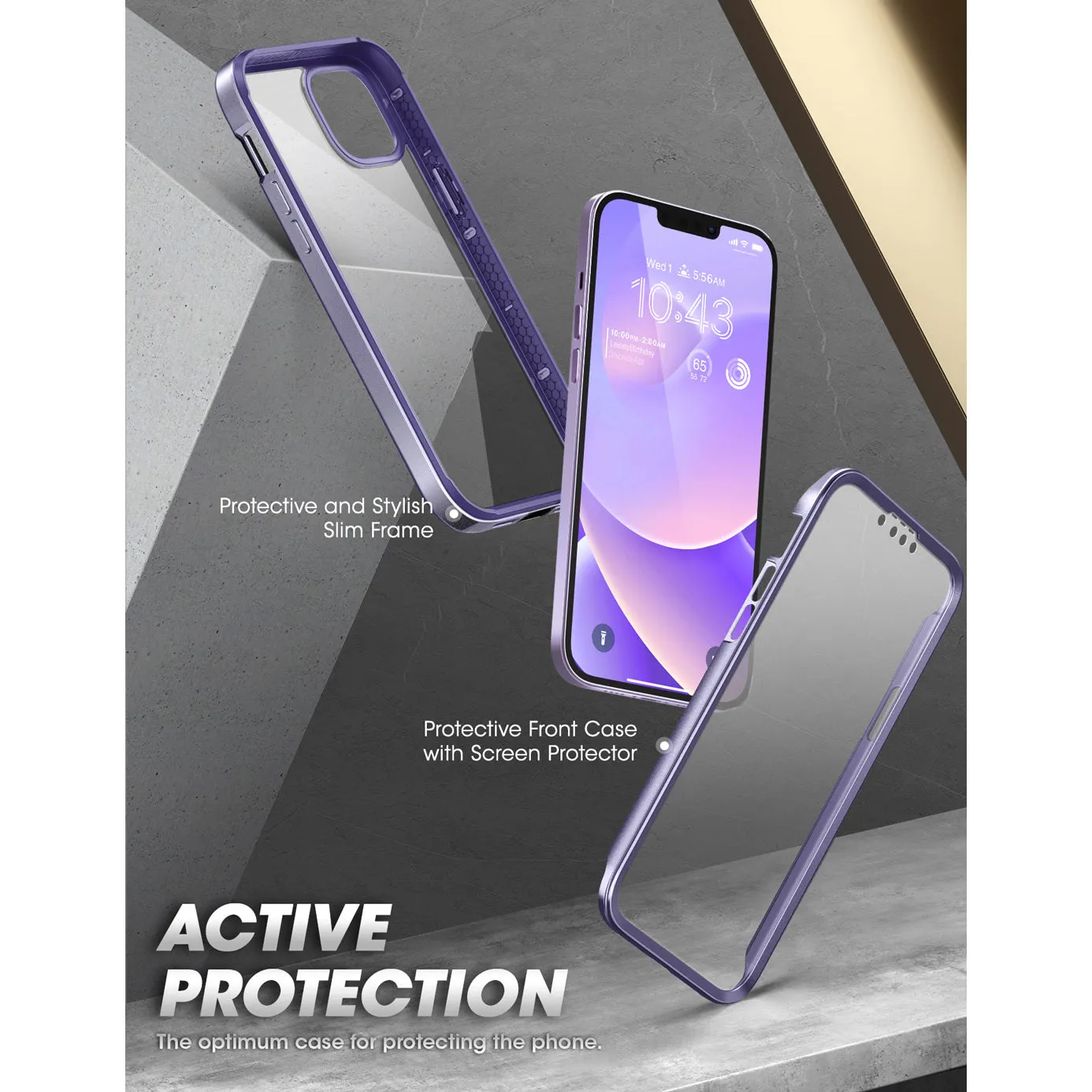 Top Rated iPhone 14 Plus 6.7 inch Unicorn Beetle Edge XT Case-Deep Purple  Almost Gone!