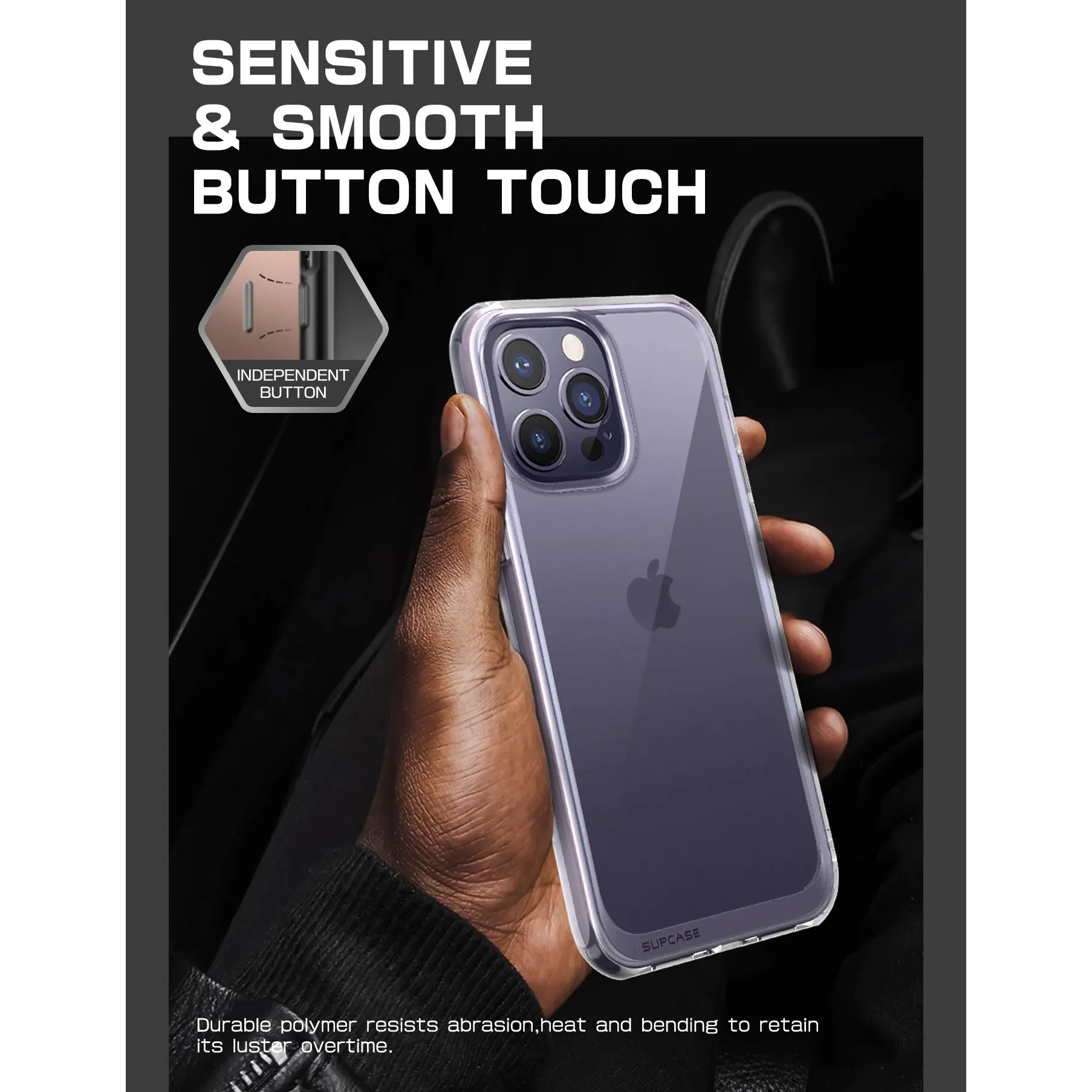 Top Rated iPhone 14 Pro 6.1 inch Unicorn Beetle Style Slim Clear Case-Clear  Almost Gone!