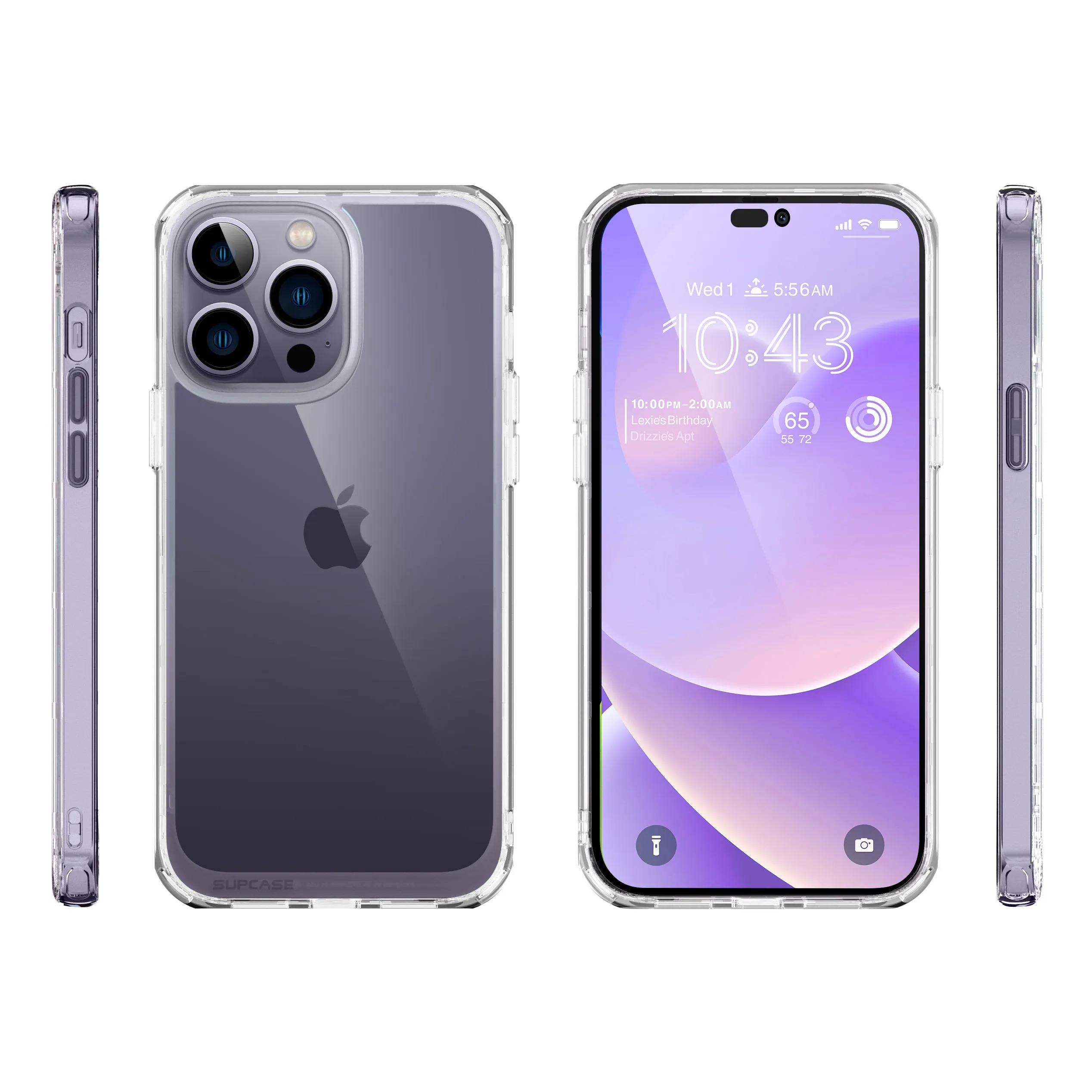 Top Rated iPhone 14 Pro 6.1 inch Unicorn Beetle Style Slim Clear Case-Clear  Almost Gone!