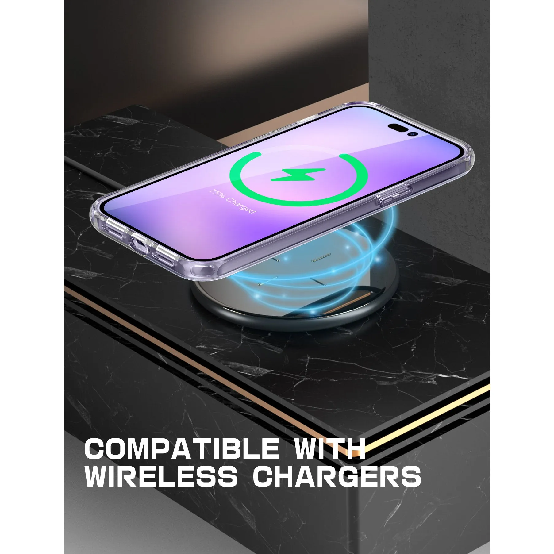 Top Rated iPhone 14 Pro 6.1 inch Unicorn Beetle Style Slim Clear Case-Clear  Almost Gone!