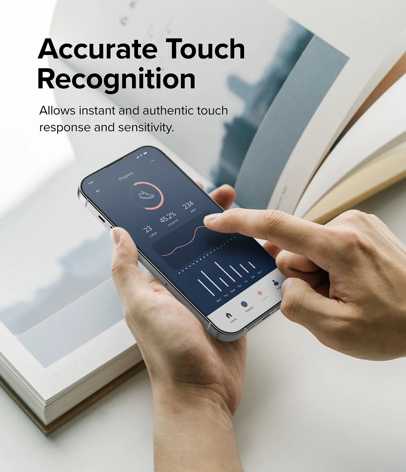 Top Rated iPhone 14 Pro Max Screen Protector | Full Cover Glass  Stylish & Comfortable