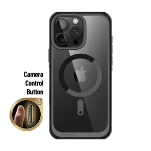 Top Rated iPhone 16 Pro Max 6.9 inch Unicorn Beetle MAG Slim Clear MagSafe Camera Control Button Case-Black  Limited Release!