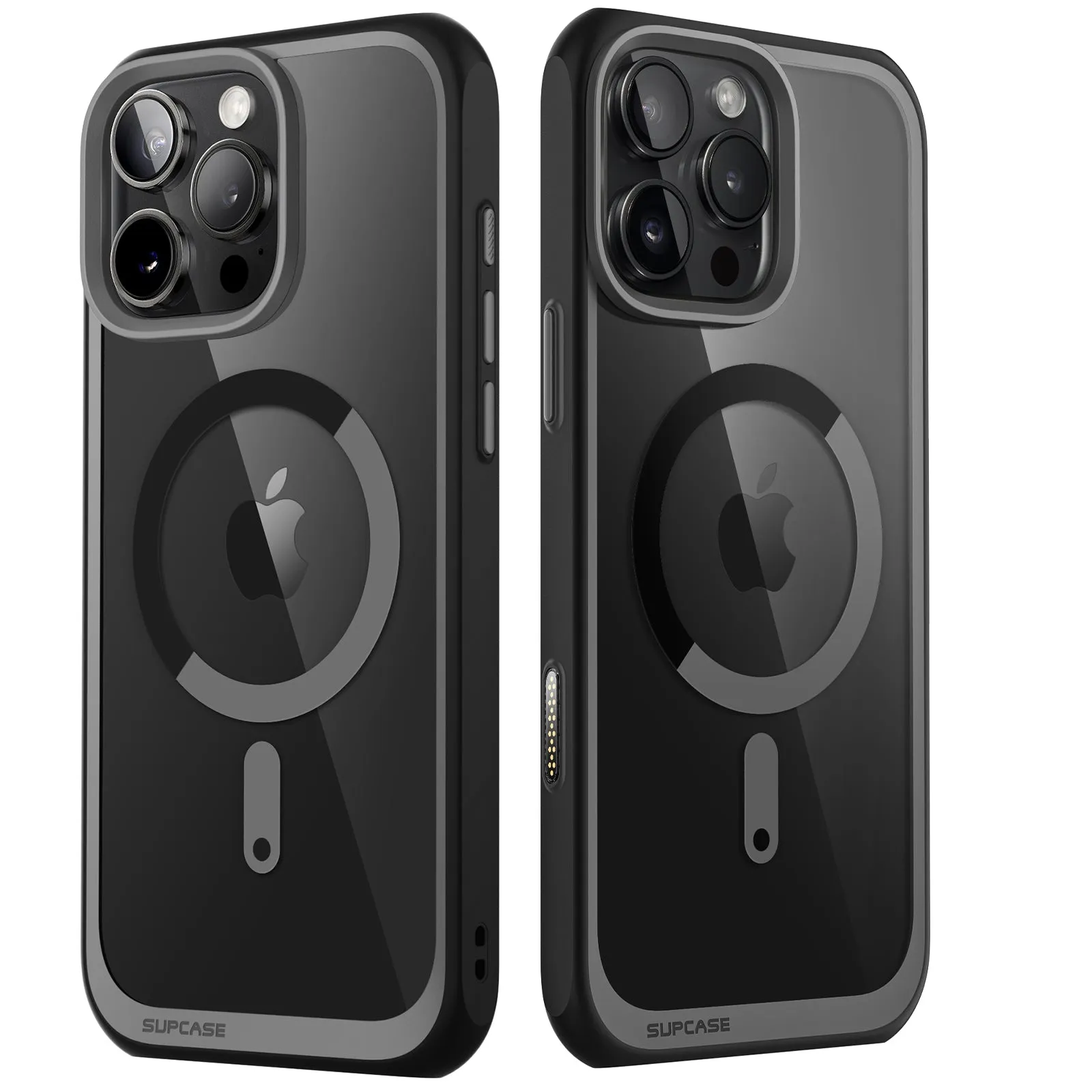Top Rated iPhone 16 Pro Max 6.9 inch Unicorn Beetle MAG Slim Clear MagSafe Camera Control Button Case-Black  Limited Release!
