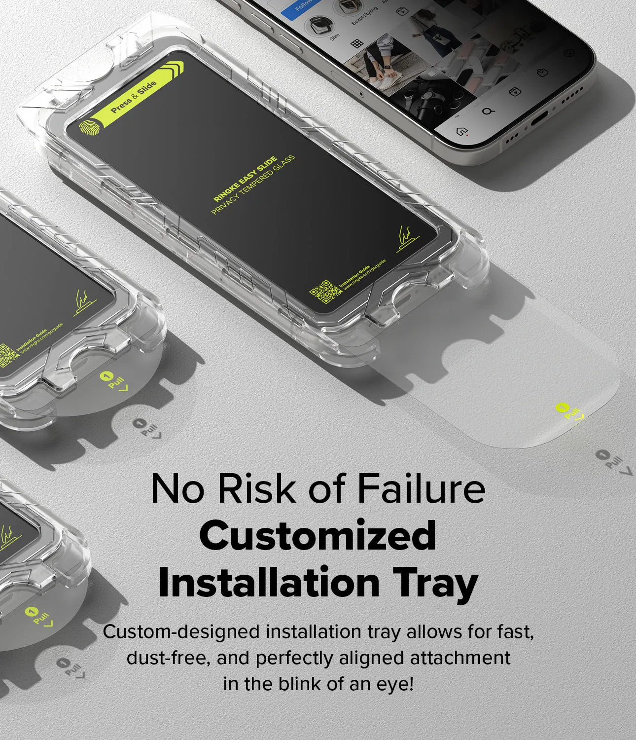 Top Rated iPhone 16 Pro Max Screen Protector | Easy Slide Privacy Tempered Glass  Ends Soon!