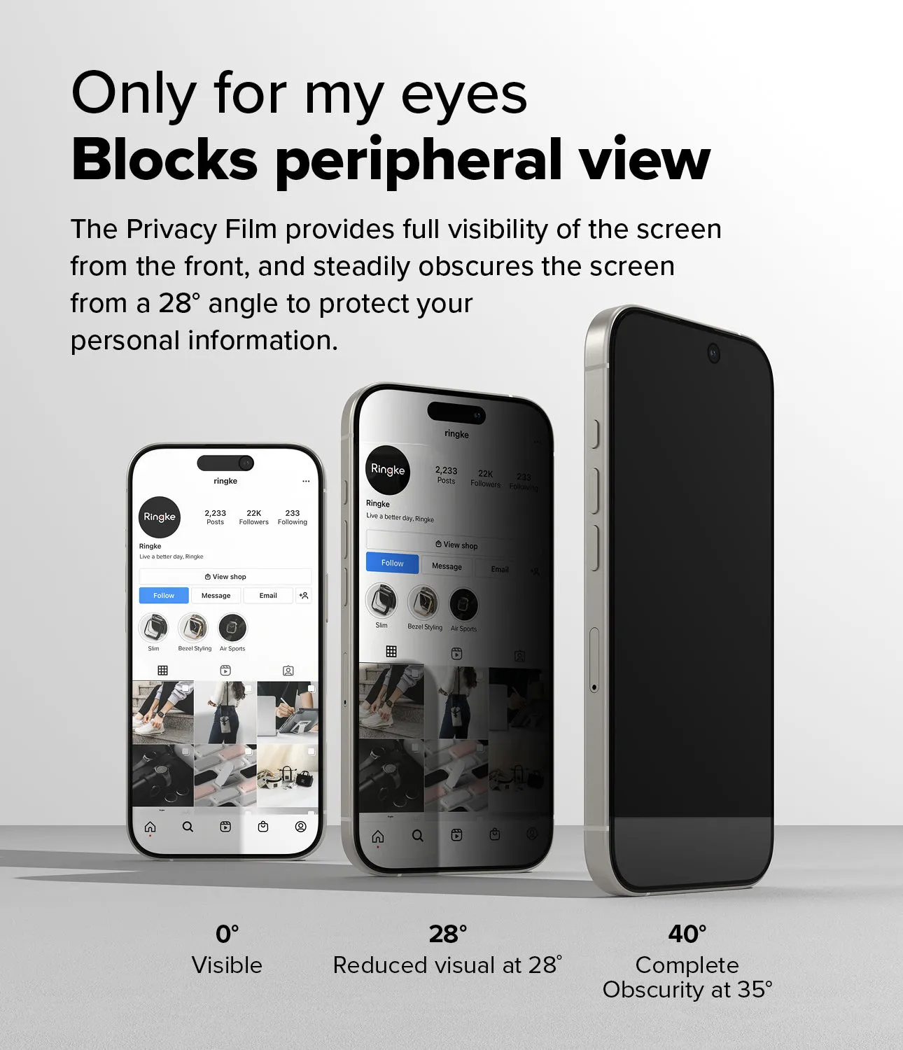 Top Rated iPhone 16 Pro Max Screen Protector | Easy Slide Privacy Tempered Glass  Ends Soon!