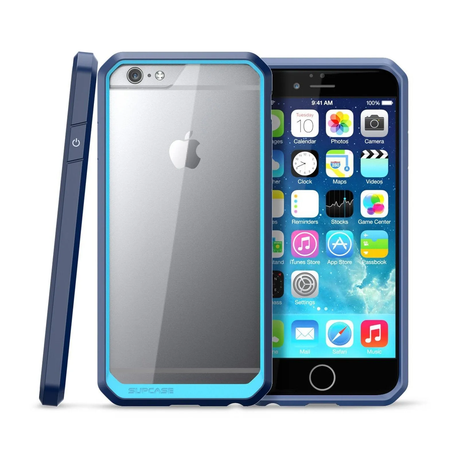 Top Rated iPhone 6 Plus / 6S Plus Unicorn Beetle Hybrid Protective Bumper Case-Blue  Dont Miss Out!