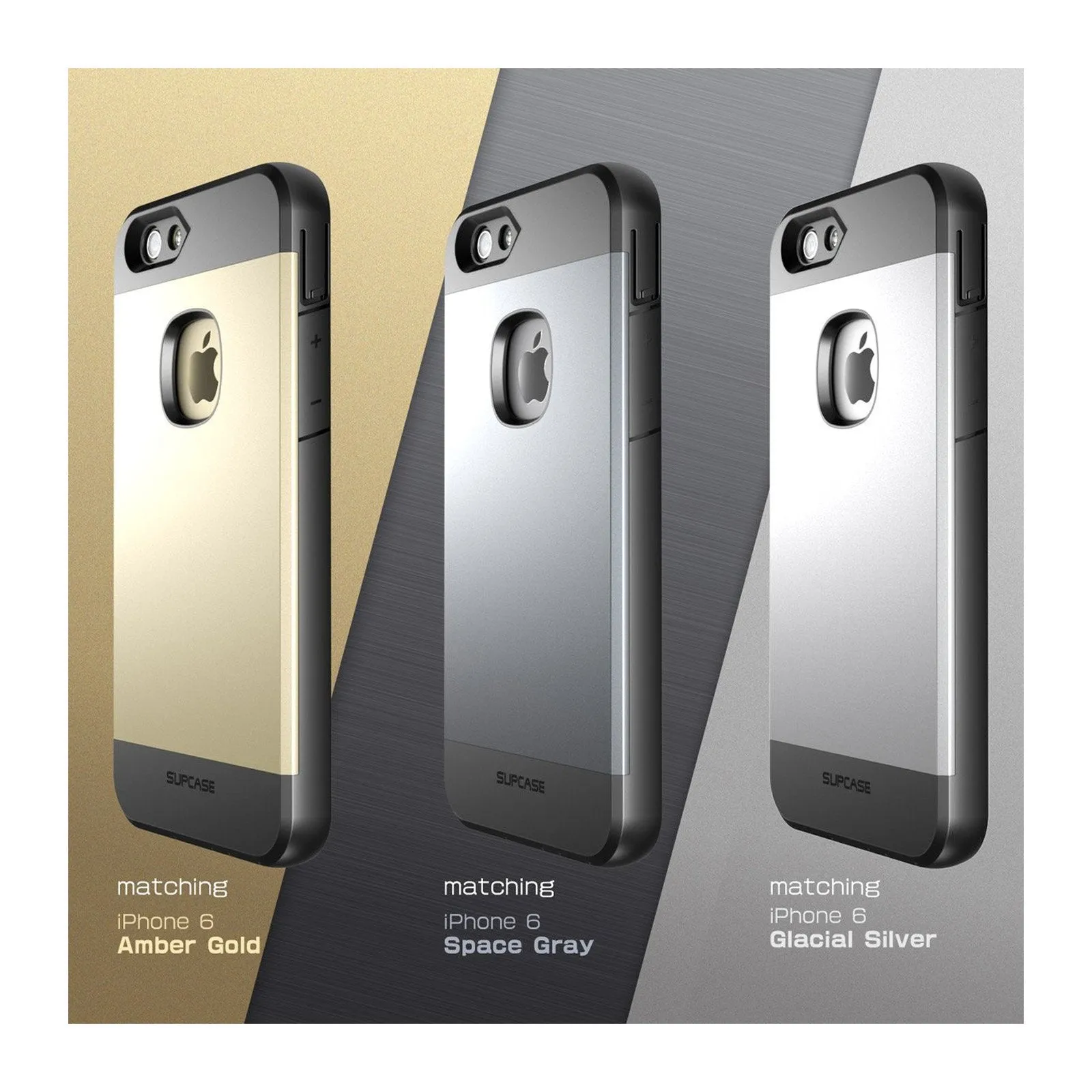 Top Rated iPhone 6 Plus / 6S Plus Water Resistant Full body Protective Case-Gray/Silver/Gold  Dont Miss Out!