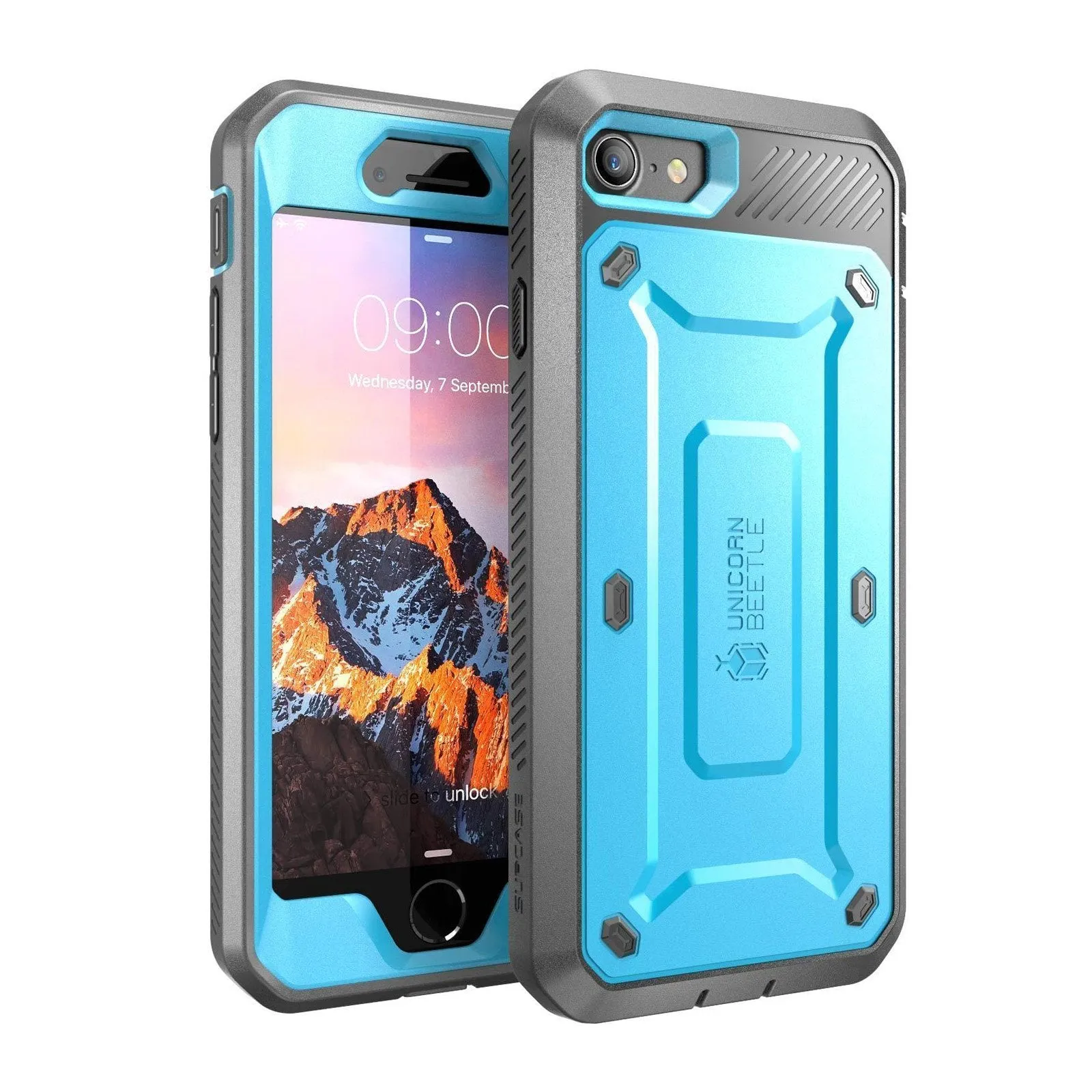 Top Rated iPhone 7 / 8 Unicorn Beetle Pro Full-Body Case-Blue  Ends Soon!