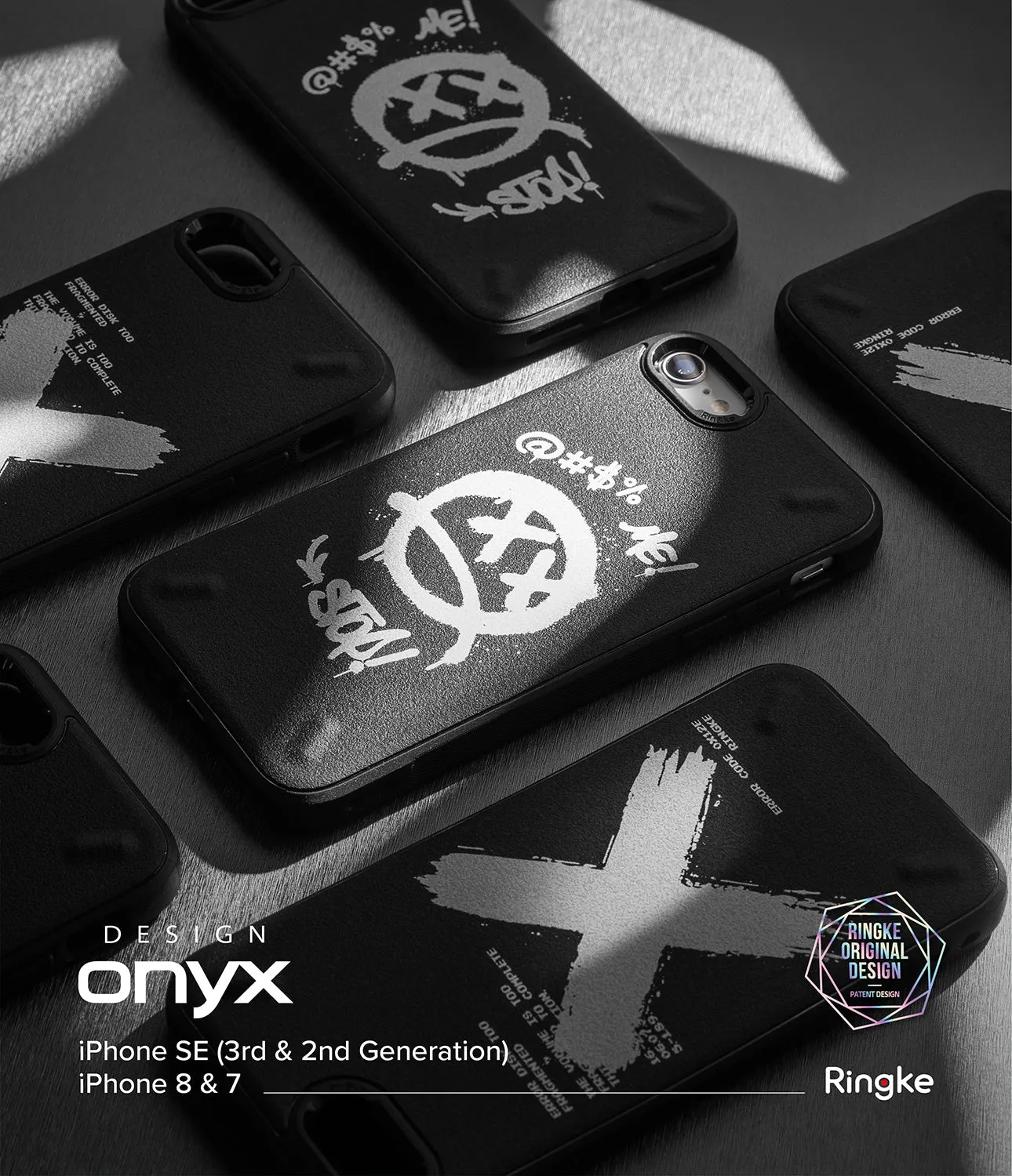 Top Rated iPhone SE 2022 5G / SE 2020 / 8 / 7 Case | Onyx Design  Limited Stock!