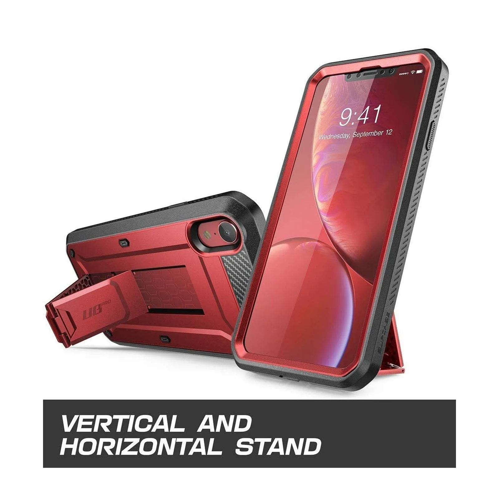 Top Rated iPhone XR Unicorn Beetle Pro Full-Body Holster Case-Metallic Red  Almost Gone!