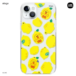 Top Rated LINE FRIENDS | elago B&F Fruit Shop Hybrid Case for iPhone 15 Plus  Limited Availability!