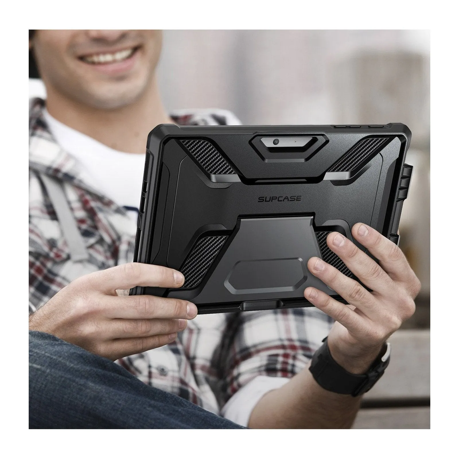 Top Rated Microsoft Surface Go Unicorn Beetle PRO Full Body Protective Case-Black  Stylish & Comfortable